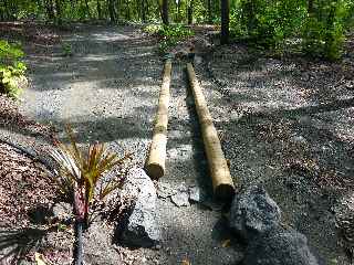 Canaux pour les eaux de ruisselement - Fort d'Etang-Sal -