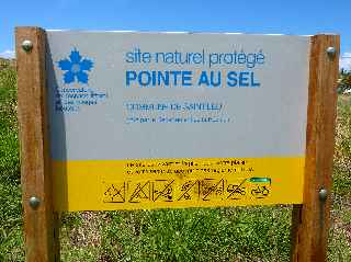 Pointe au Sel, site naturel protg