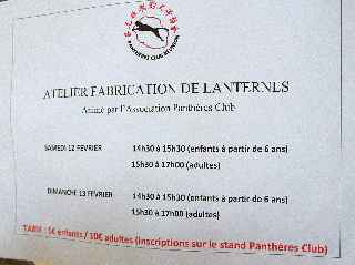 Atelier fabrication de lanternes chinoises