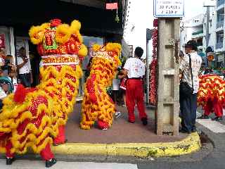 Nouvel an chinois 2011 - St-Pierre - Troupe du Qi Lin Lion 's Team