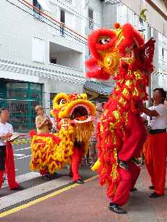 Nouvel an chinois 2011 - St-Pierre - Troupe du Qi Lin Lion 's Team