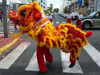 Nouvel an chinois 2011 - St-Pierre - Troupe du Qi Lin Lion 's Team