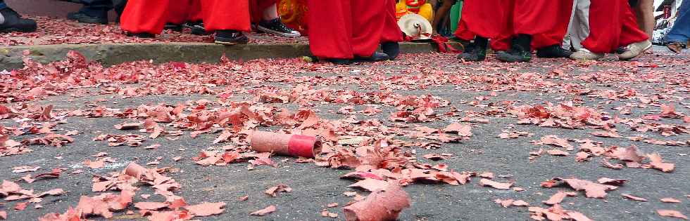 Nouvel an chinois - Danses des Lions - Ptards - St-Pierre