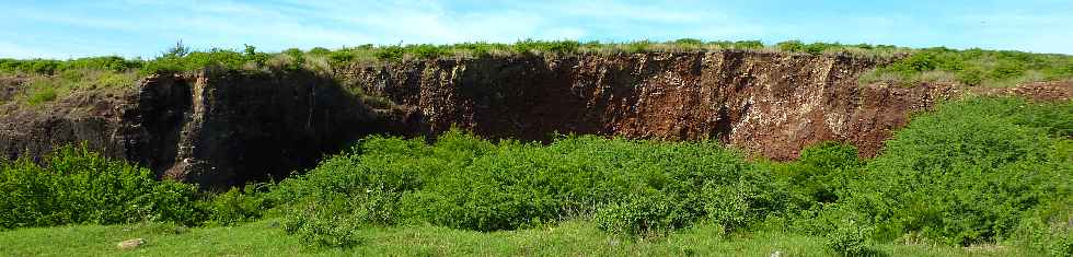 Fort de l'Etang-Sal -  Carrires du Piton Rouge