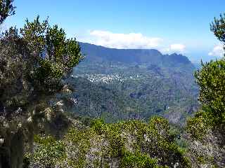 Col Choupette - Vue sur Cilaos