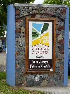 Cilaos, village créole