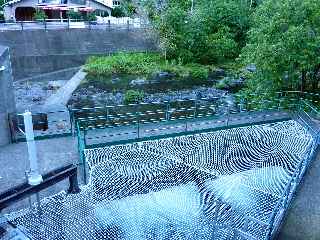 La Passerelle - Prise d'eau de la centrale de Langevin