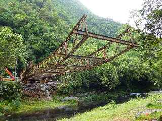 Le Grand Dfrich - Pont Bailey sur la rivire Langevin