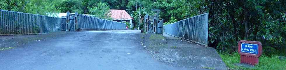 La Passerelle, route de Grand Galet