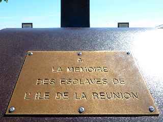 Saint-Paul -  A la mémoire des esclaves de la Réunion