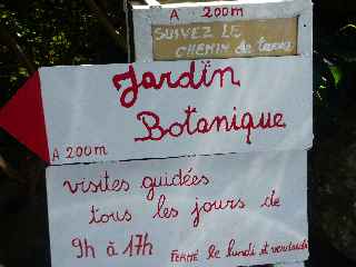 Jardin botanique du Piton Btoum - Cilaos - Bras Sec -