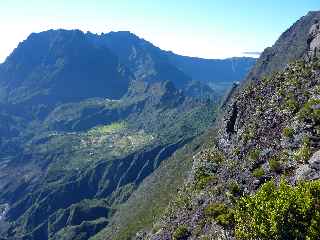 Sentier du Gte des Tamarins au Grand Bnare -  Mafate et Cilaos