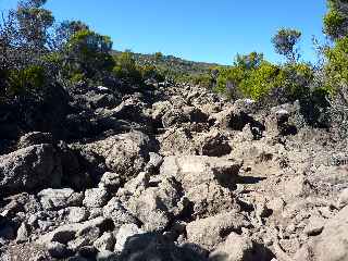 Blocs sur le sentier du Grand Bord