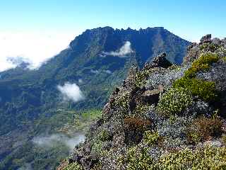 Sentier du Gte des Tamarins au Grand Bnare -  Nuages