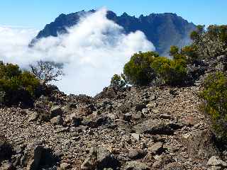 Nuages devant le massif des Salazes