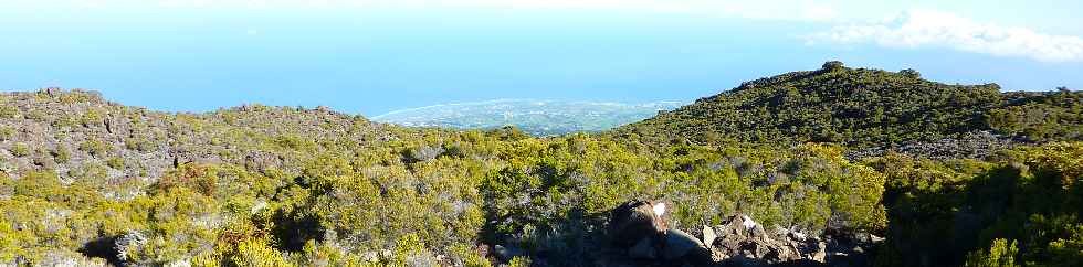 Sentier du Gte des Tamarins au Grand Bnare -  Vers la cte