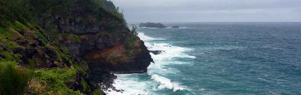 Grande Anse - houle du 3 aot 2011 - Vers la Petite-le