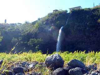 Chute d'eau de la Centrale du Bras de la Plaine - Aot 2011