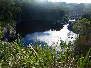 Plaine des Palmistes - Bassin Cadet - Vue du pont sur la ravine Sche