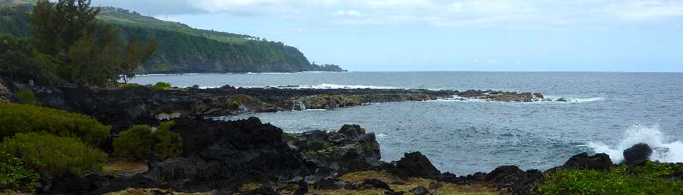 De Langevin  Vincendo - Sentier littoral - Cap Poisson d'Ail