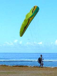 St-Leu - Parapentistes