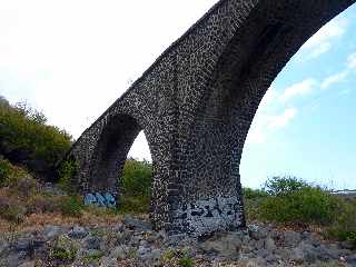 Saint-Leu - Ravine des Colimaons - Ancien pont du chemin de fer