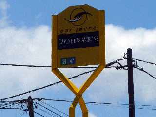 Arrt Car Jaune - Ravine des Avirons