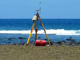 Cte sud-ouest -  Pointe des Avirons -  Positionnement GPS