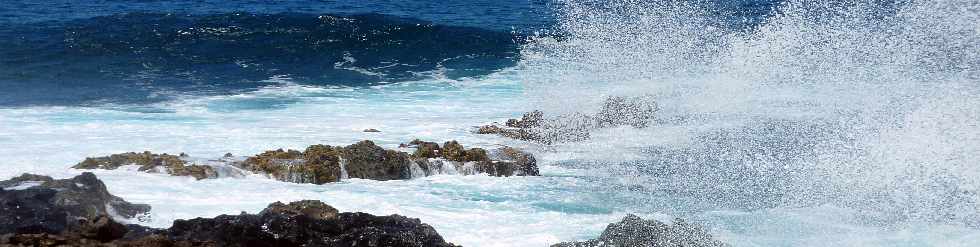 Cte sud-ouest - Coules basaltiques en mer