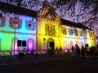 Mairie de St-Pierre - Illumination du 26 novembre 2011 - Fanal Festival