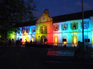 Mairie de St-Pierre - Illumination du 26 novembre 2011 - Fanal Festival