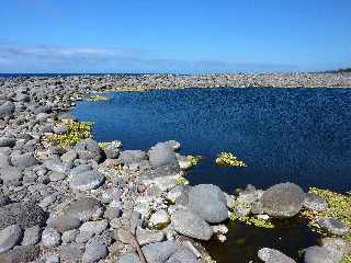 St-Louis -  Etang du Gol - Cordon littoral de galets