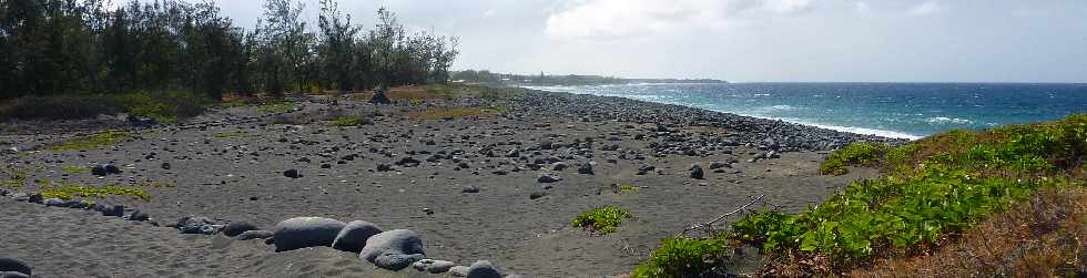 Sentier littoral de l'Etang du Gol  l'Etang-Sal les Bains -