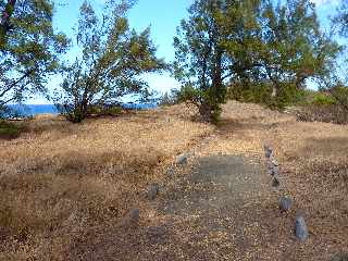 Sentier littoral de l'Etang du Gol  l'Etang-Sal les Bains -