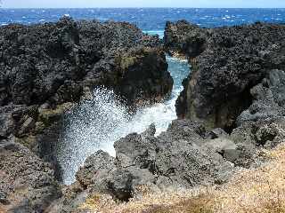 Sentier littoral d'Etang-Sal - Le Gouffre -