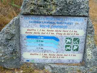 Etang-Salé - Sentier littoral - Roche Carangue