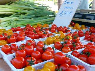 March forain de Saint-Pierre - janvier 2012 - Tomates cerise