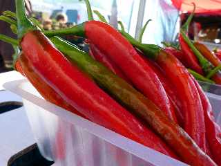 March forain de St-Pierre - Janvier 2012 - Piments