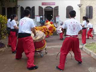 28/01/12 - Mdiathque de St-Pierre - Danse du Lion -