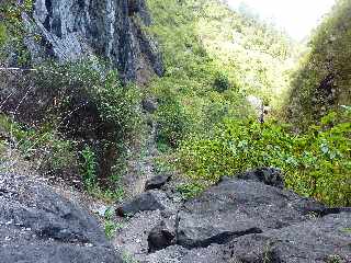 Cilaos - Sentier des Calumets  -  Eboulis