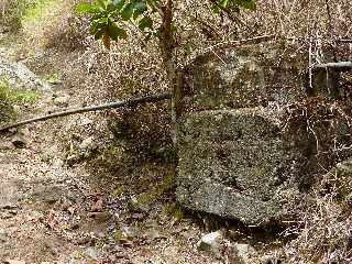 Cilaos - Sentier des Calumets  -  Canalisation vers Palmiste Rouge