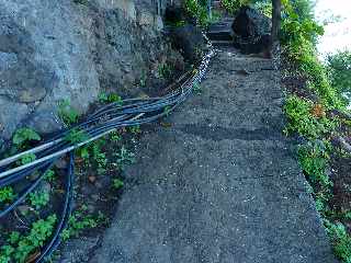 Sentier de Cayenne  Bras Mouton - St-Leu - Escaliers