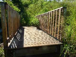 Sentier de Cayenne  Bras Mouton - St-Leu - Pont de bois