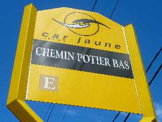 St-Leu - Bras Mouton -  D13 -  Car Jaune - Chemin Potier Bas