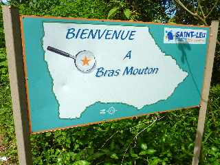 St-Leu - Bienvenue  Bras Mouton -  D13 -