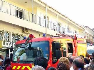 Visite de Nicolas Sarkozy  Saint-Pierre - La Runion - 4 avril 2012-