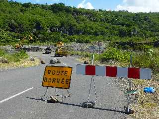 4 avril 2012 - Travaux de rtablissement du passage au Ouaki