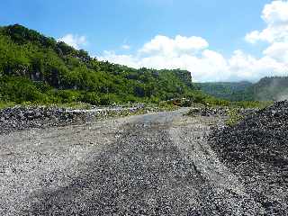 4 avril 2012 - Travaux de rtablissement du passage au Ouaki