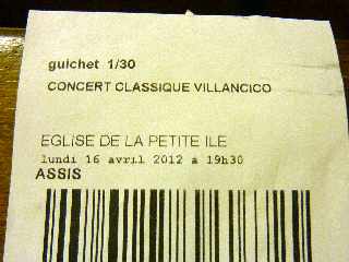Chorale Villancico - Avril 2012 - Petite-le