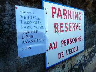 St-Leu - CD22 - Vers l'Etang St-Leu - Parking cole maternelle